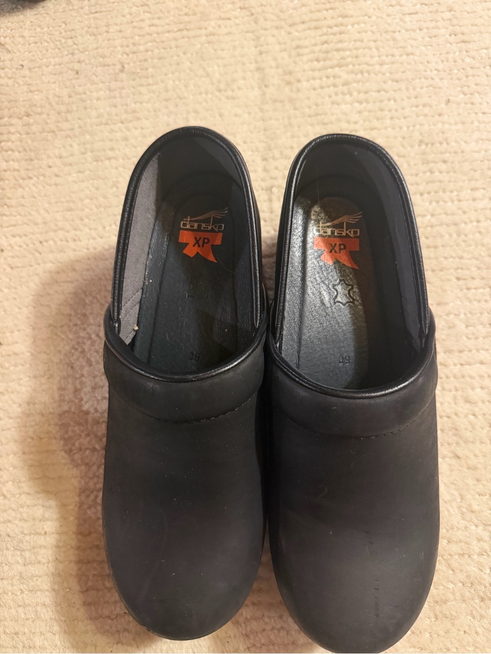 Dansko XP Black Slip-On Clog for Women size 39